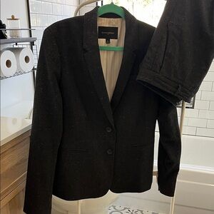 Banana Republic Dark Charcoal Women's Blazer and pant suit